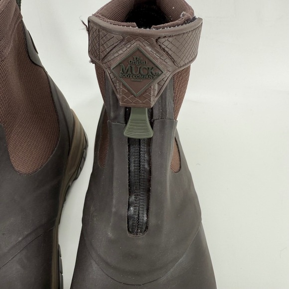 NEW The Original Muck Boot Company Men's Brown Apex mid zip Ankle boot sz 10 - Picture 5 of 8